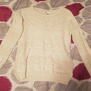 Cream sweater